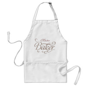 Baker Apron Sjabloon 3 Standaard Schort