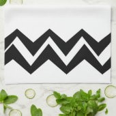 Baker Art-Deco Aangepaste Handdoeken (Gevouwen)