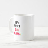 Baker Badass Koffiemok (Voorkant links)