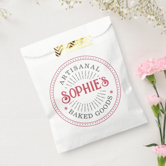 Baker Bakery Pastry Chef Catering Bedankzakje (Gezegeld)