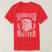 Baker Bakery Sourdegh Bread T-shirt (Design voorkant)
