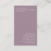 Baker Bakery Visitekaartjes (Achterkant)