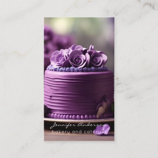 Baker Bakery Visitekaartjes (Voorkant)