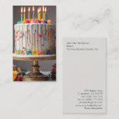 Baker Bakery Visitekaartjes (Voorkant / Achterkant)