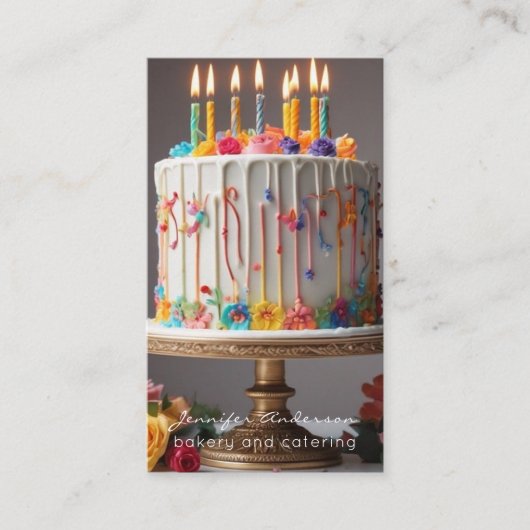 Baker Bakery Visitekaartjes (Voorkant)