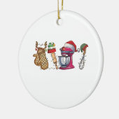 Baker Baking Bake Bakkerij Keuken Worker Keramisch Ornament (Links)