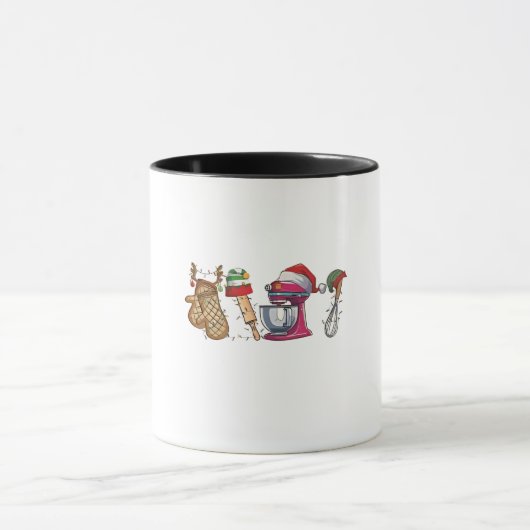 Baker Baking Bake Bakkerij Keuken Worker Mok (Midden)