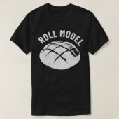 Baker Baking Bread Roll Model Baker Bread T-shirt (Design voorkant)