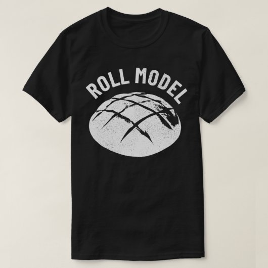Baker Baking Bread Roll Model Baker Bread T-shirt (Design voorkant)