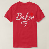 Baker Baking Oven Lover Bakery Apprentice Master T-shirt (Design voorkant)