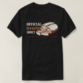 Baker Baking verslaving Bread T-shirt (Design voorkant)
