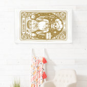 Baker Bakker Tarot Goud Product Spandoek (Insitu)