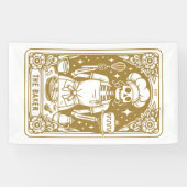 Baker Bakker Tarot Goud Product Spandoek (Horizontaal)
