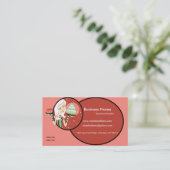 Baker/bakkerij/gebak 2 Visitekaartje (Staand voorkant)