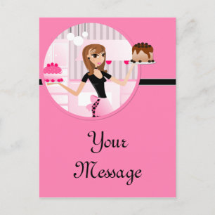 Baker/bakkerij/gebak 5 Briefkaart