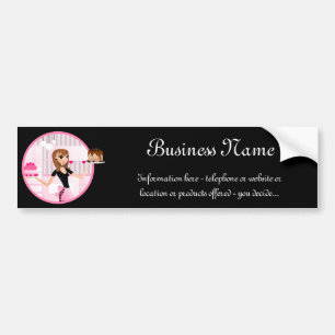 Baker/bakkerij/gebak Bumpersticker