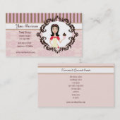 Baker, bakkerij, gebak Visitekaartje (Voorkant / Achterkant)