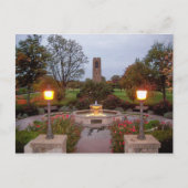 Baker Bark Carillion Tower & fontain Briefkaart (Voorkant)