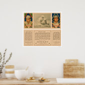 Baker Barry Athletics Baseball 1912 Poster (Keuken)