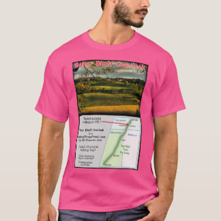 Baker Bluff Overlook herfst op Natchez Trace Par T-shirt
