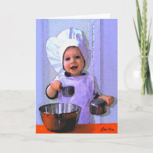 Baker Boy verjaardagskaart Kaart