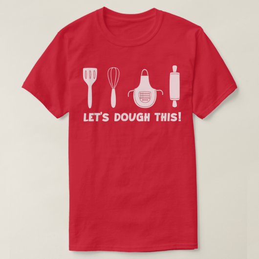 Baker Bread Bakery Cake Baking Muffin Baakt Cupcak T-shirt (Design voorkant)