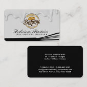 Baker Bread | Pastries | Whisk Visitekaartje (Voorkant / Achterkant)