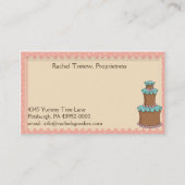 Baker Business Profile Card voor klein land Visitekaartje (Achterkant)