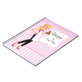 Baker Cake Decorator Party Planner notebook Notitieboek (Linkerzijde)