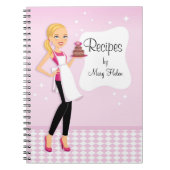 Baker Cake Decorator Party Planner notebook Notitieboek (Voorkant)