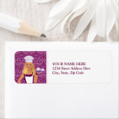 Baker Cake Decorator Retourlabel Aangepast Etiket (Insitu)