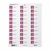 Baker Cake Decorator Retourlabel Aangepast Etiket (Full Sheet)