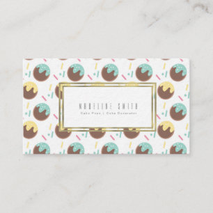 Baker Cake Pops Cake Decorateur Visitekaartje