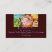 Baker Cake Truffle Visitekaartje (Achterkant)