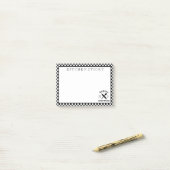 Baker Chef Baking Champion Kitchen Post Post-it® Notes (Op bureau)