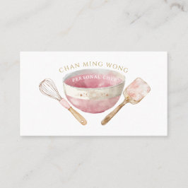 Baker Chef Caterer Visitekaartje