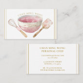 Baker Chef Caterer Visitekaartje (Voorkant / Achterkant)