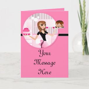 Baker/Chef-kok 5 van de Bakkerij/van het Gebakje Feestdagen Kaart