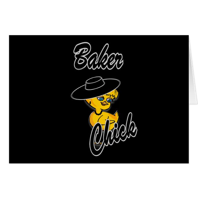 Baker Chick #4 (Voorkant Horizontaal)
