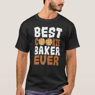 Baker Cookie Pastry Chef Cook Culinaire Bakkerij O T-shirt