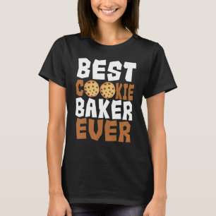 Baker Cookie Pastry Chef Cook Culinaire Bakkerij O T-shirt