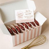 Baker Cupcake Bedankt Promo Code Gebak Bakkerij Kortingskaartje
