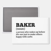 Baker Definition Keukenmagneet Magneet (Voorkant / Achterkant)