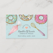 Baker Desserts Baking Utensils Visitekaartje (Voorkant)