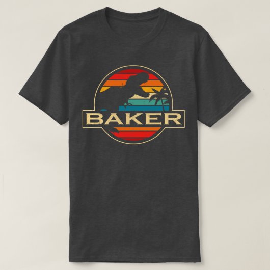 Baker Dinosaur T-shirt (Design voorkant)