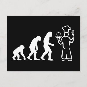 Baker Evolution Briefkaart