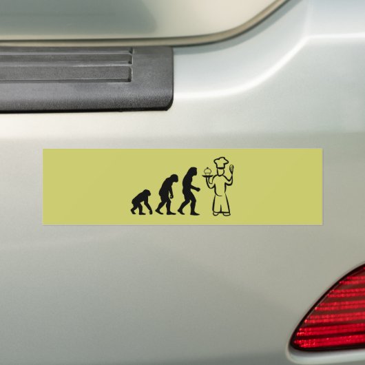 Baker Evolution Bumpersticker (Op auto)