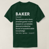 Baker Funny Definition T-shirt (Design voorkant)