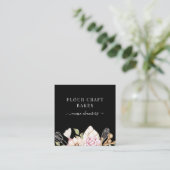 Baker gebak Chef Waterverf Bakkers Gereedschap Cre Vierkante Visitekaartje (Staand voorkant)