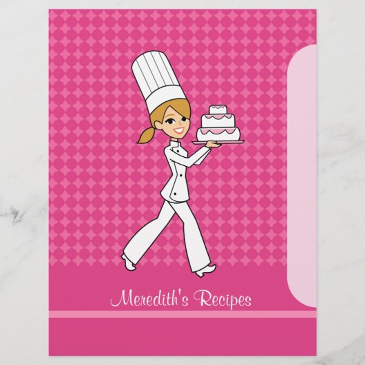 Baker Girl Pages to Index Recipes Blonde Version (Voorkant)